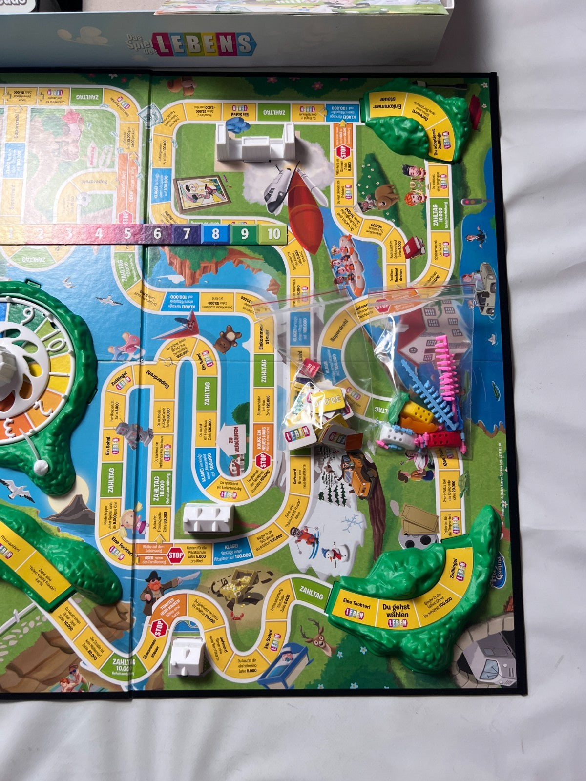 Das Spiel des Lebens Original Hasbro 2015 Brettspiel  Vollständig - Ansicht 5