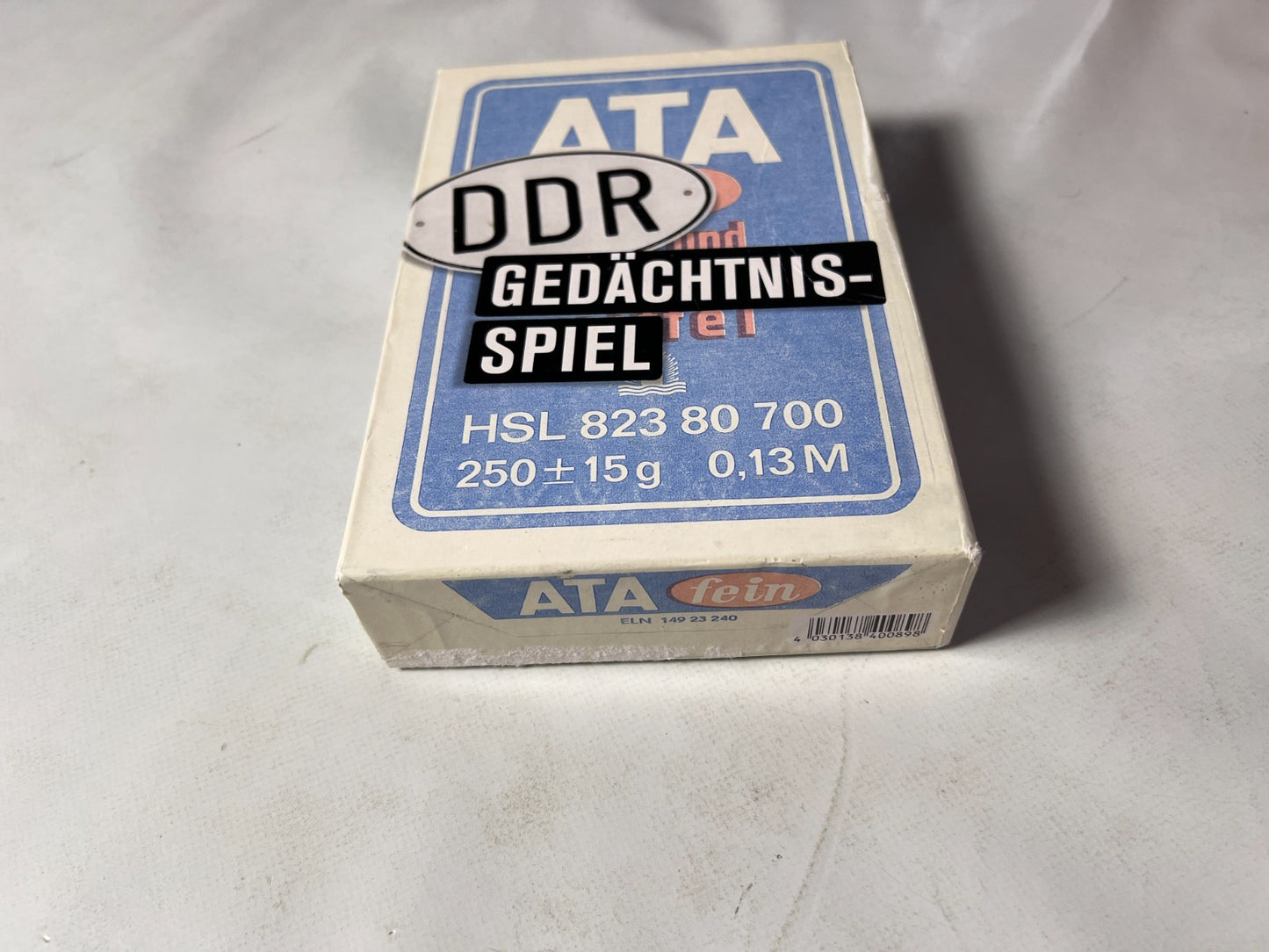 Kartenspiel ATA Legespiel DDR Gedächtnisspiel Buschfunk Verlag  - Vollständig - Ansicht 7