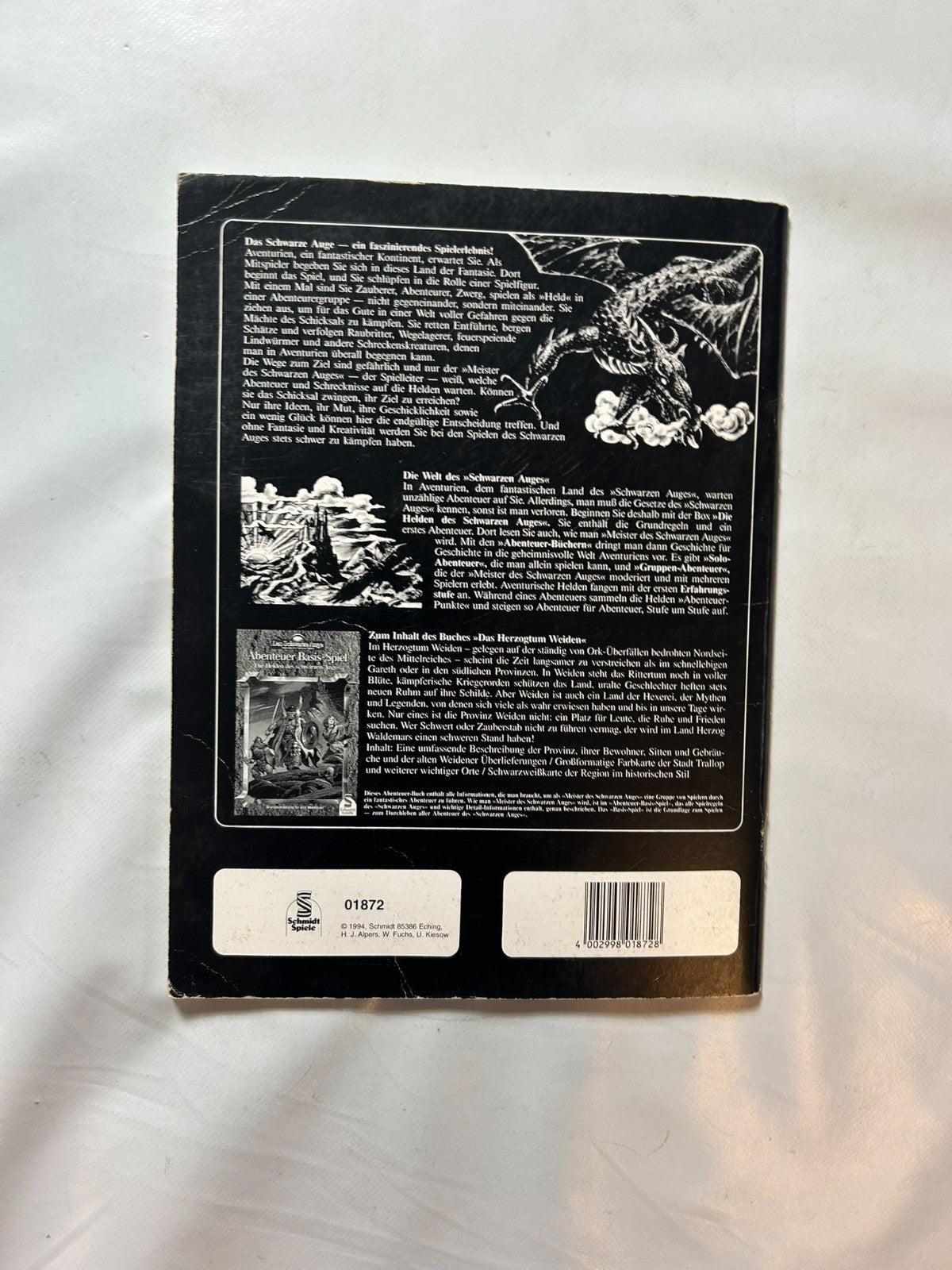 Detailfoto 7 – SKU A10388 – Rollenspiel-Buch gebraucht bei Brettspielimperium