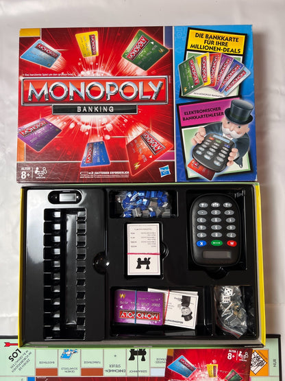 Monopoly Banking Rot 2012 - Hasbro - Vollständig - Ansicht 3