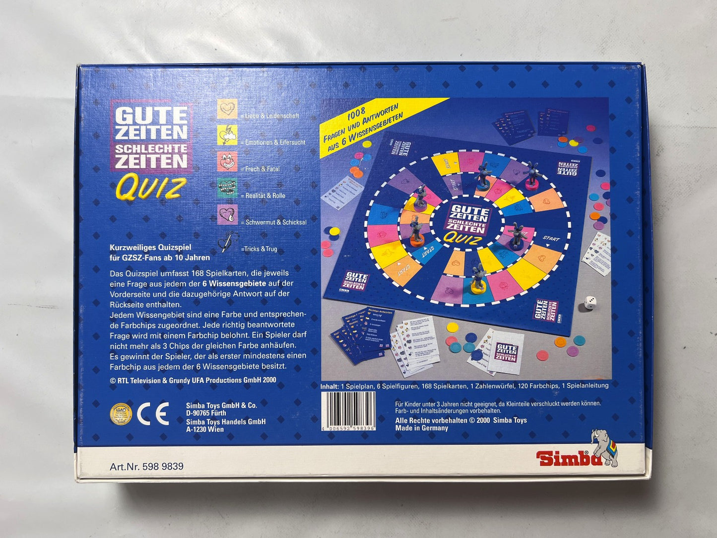 Detailfoto 2 – SKU W9468 – Gesellschaftsspiel gebraucht bei Brettspielimperium