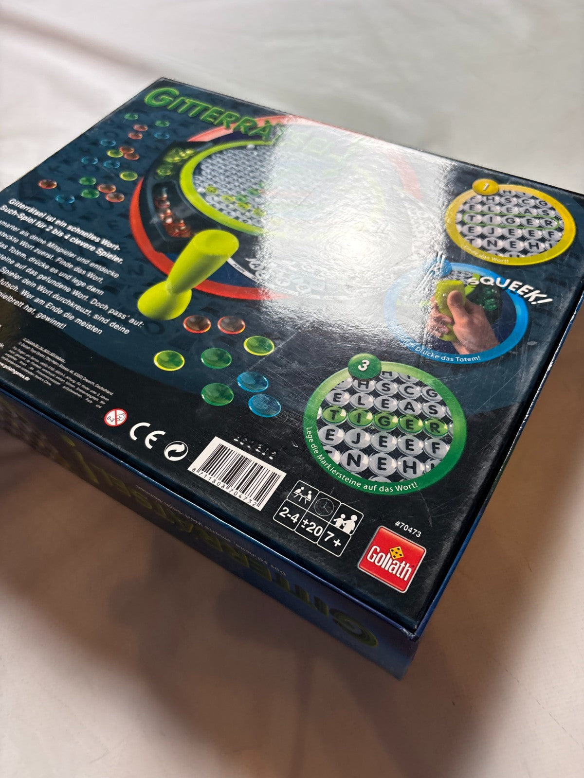 Gitterrätsel Goliath 70473 Brettspiel Gesellschaftsspiel  Vollständig - Ansicht 10