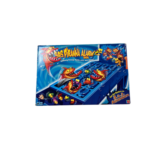 SOS Piranha Alarm  Mattel  Kinderspiel  ab 5 Jahre  Vollständig - Ansicht 1