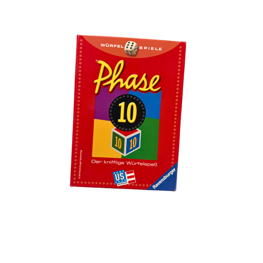 Phase 10 Würfelspiel Spiel Ravensburger Alte Version 2007  Vollständig - Ansicht 1