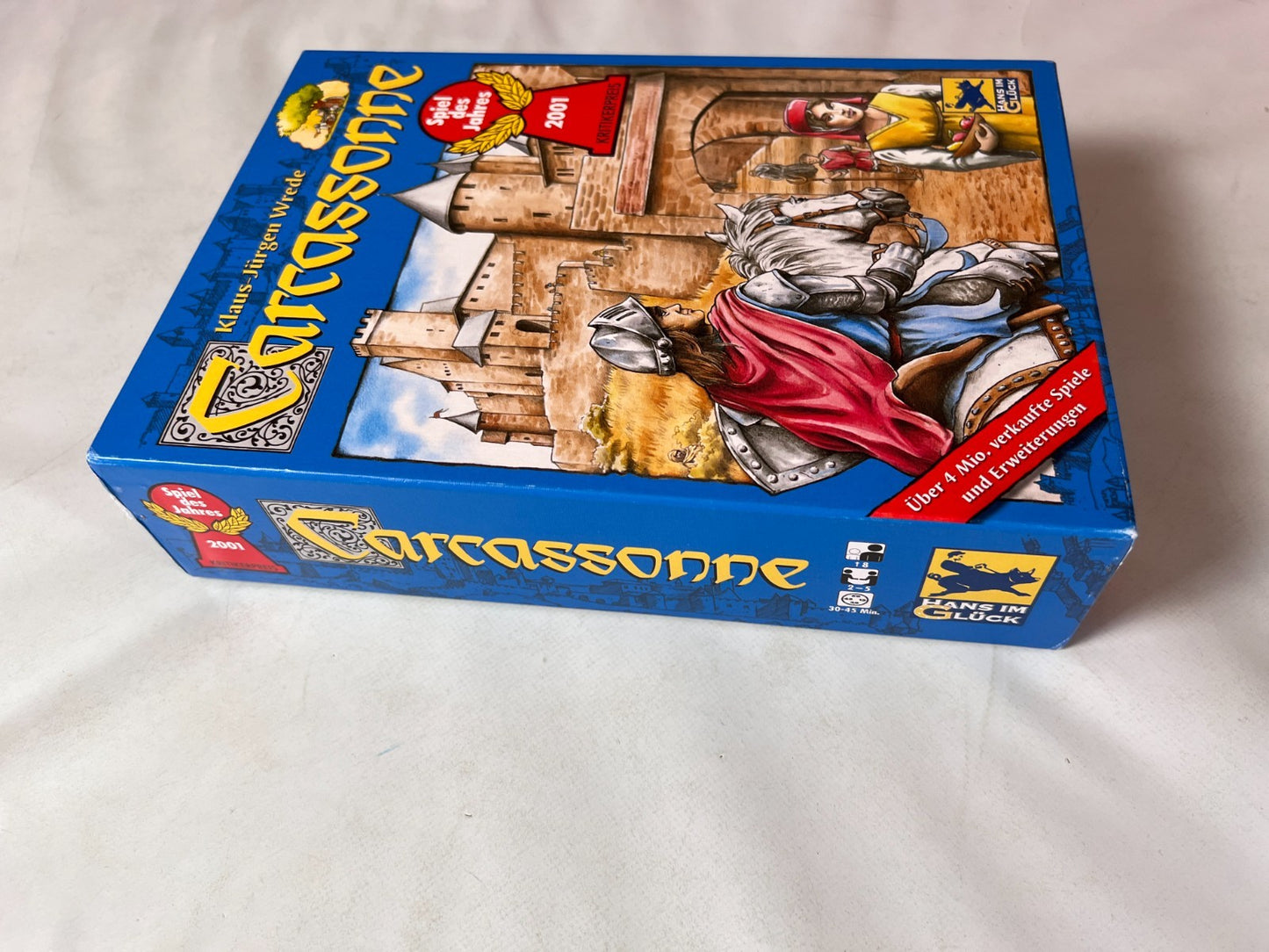 Carcassonne Hans im Glück2001 Altes Layout Legespiel Gesellschafts  Vollständig - Ansicht 5