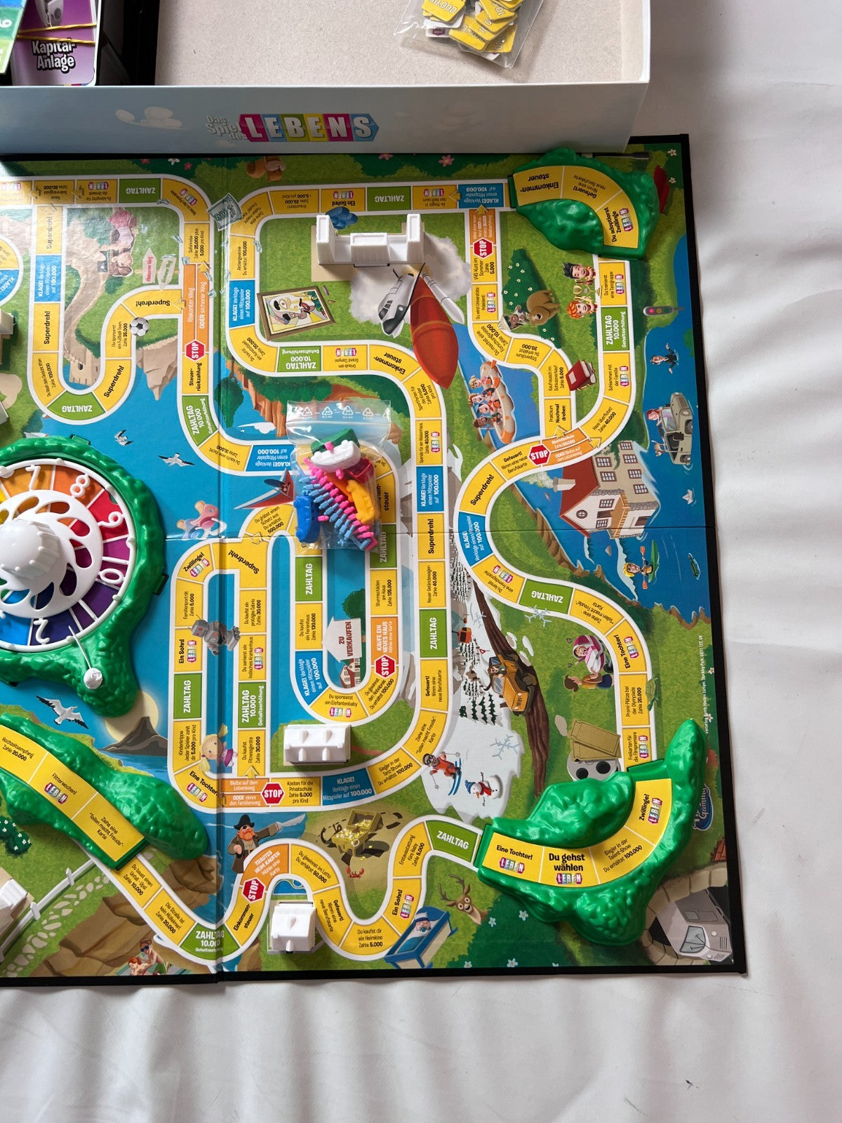 Das Spiel des Lebens Original Hasbro 2015 Brettspiel  Vollständig - Ansicht 5