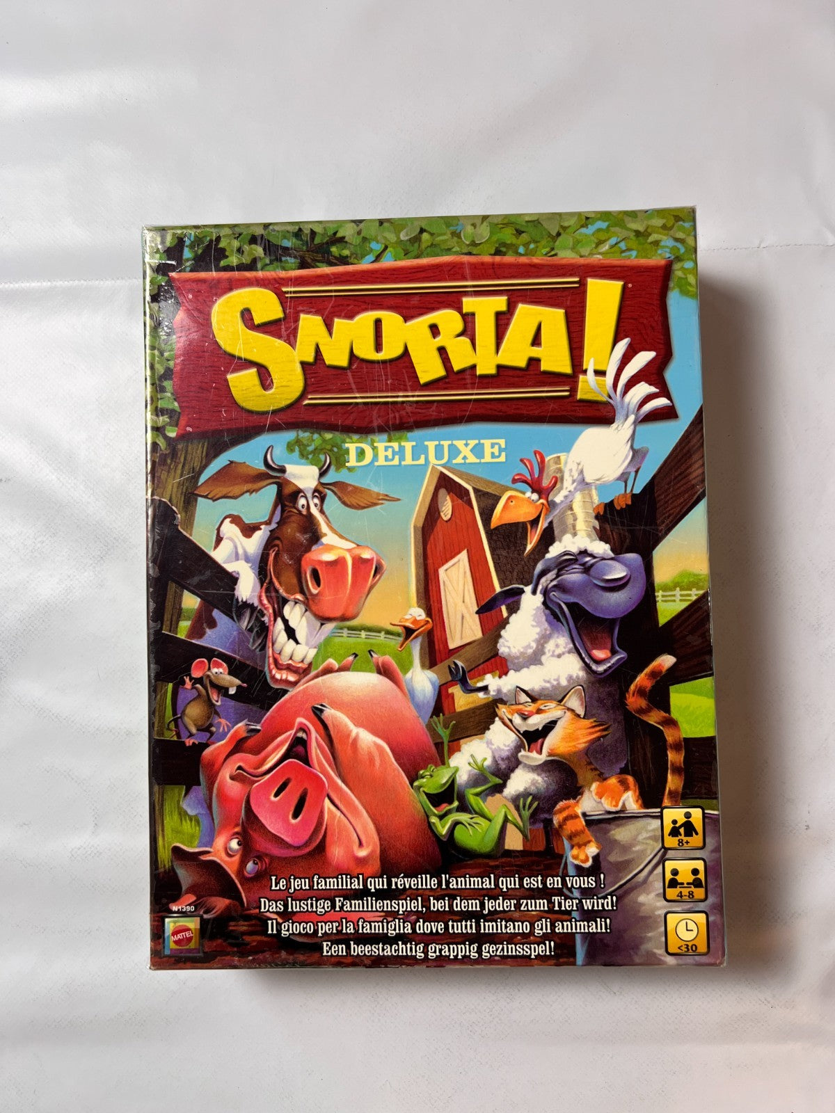 Snorta! Deluxe - Brettspiel Gesellschaftsspiel - Mattel 2009 - vollständig - Ansicht 4