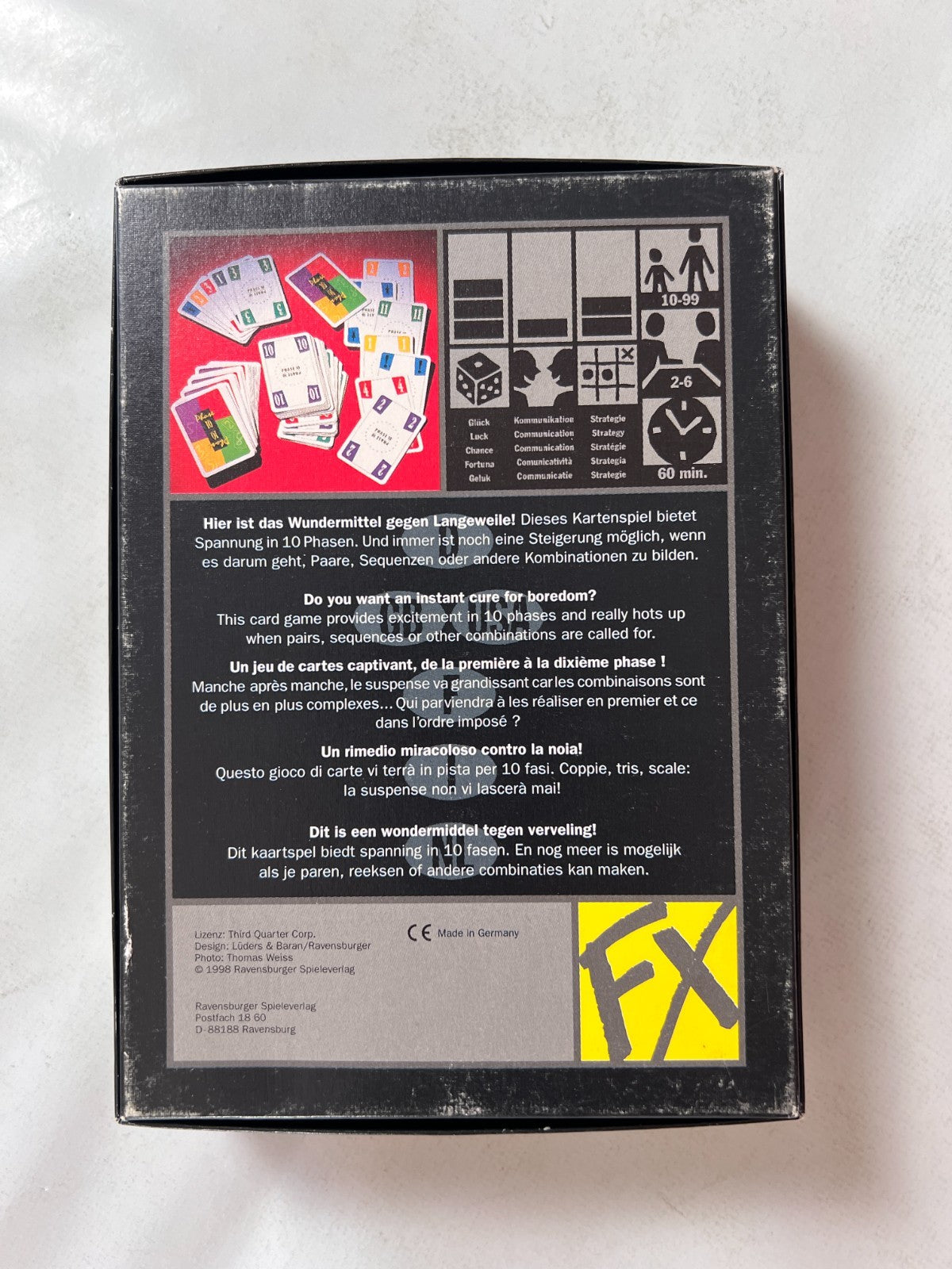 Detailfoto 11 – SKU A14171 – Kartenspiel gebraucht bei Brettspielimperium
