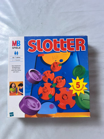 Brettspiel - SLOTTER - MB Spiele - 1999 - Original Hasbro - vollständig - Ansicht 4