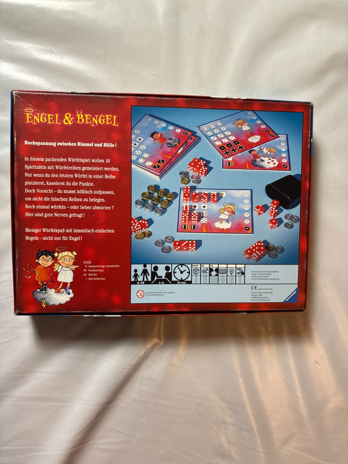 Engel & Bengel der himmlische Würfelspaß  Ravensburger 2004  Vollständig - Ansicht 9