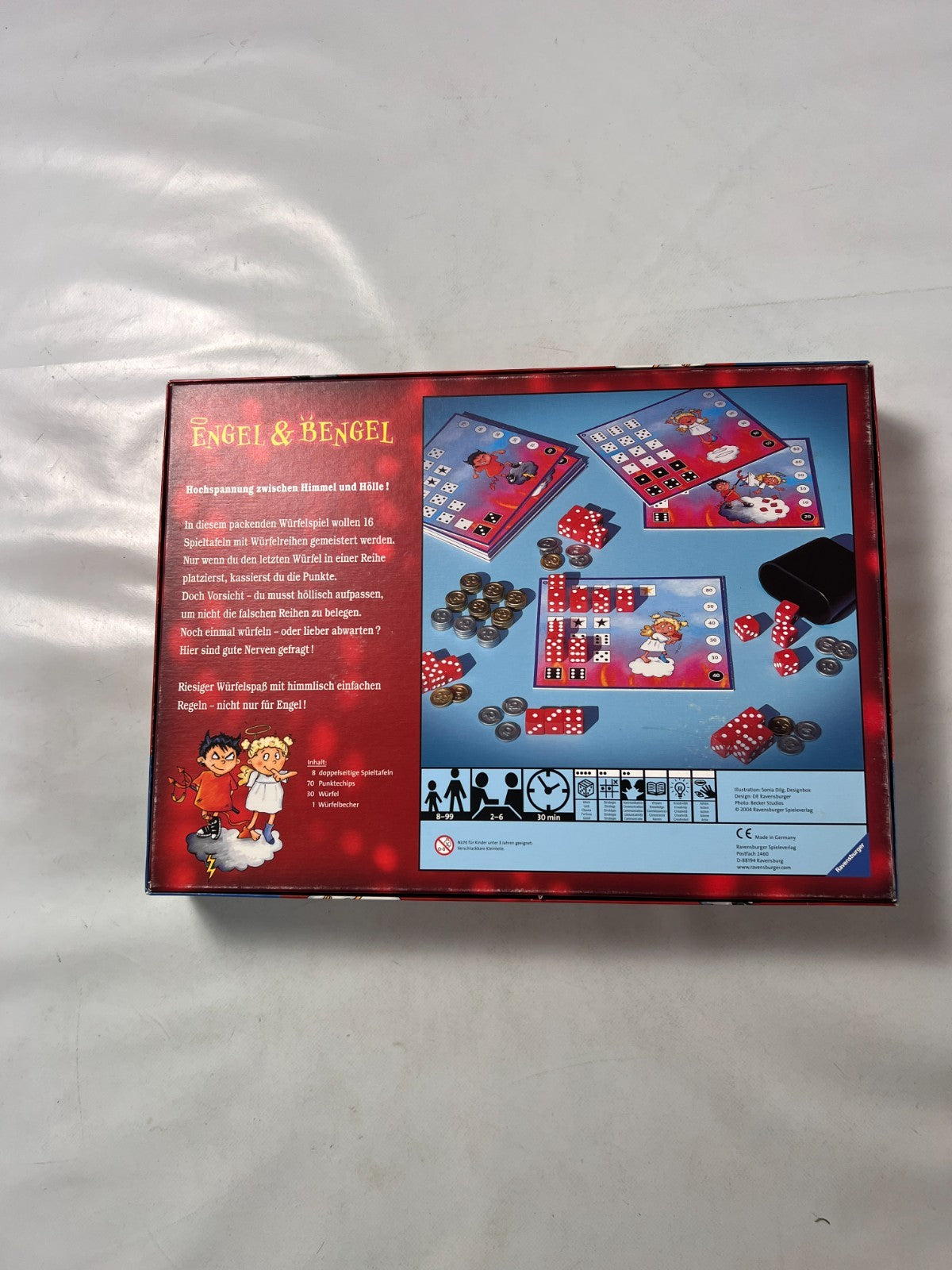 Engel & Bengel der himmlische Würfelspaß  Ravensburger 2004  Vollständig - Ansicht 9