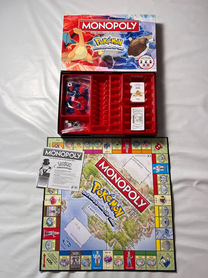MONOPOLY  POKEMON  KANTO Edition deutsch Zinn Figuren  Vollständig - Ansicht 2