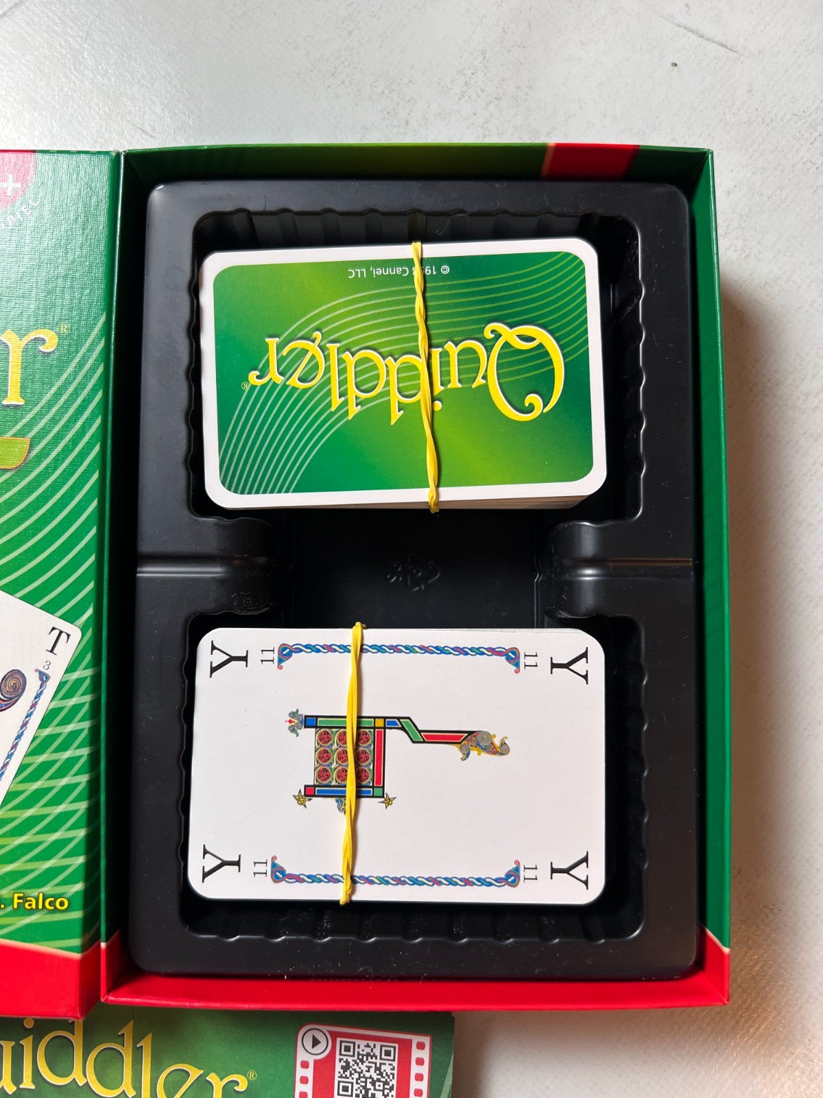 Quiddler Kartenspiel  Amigo 1998  Vollständig - Ansicht 3