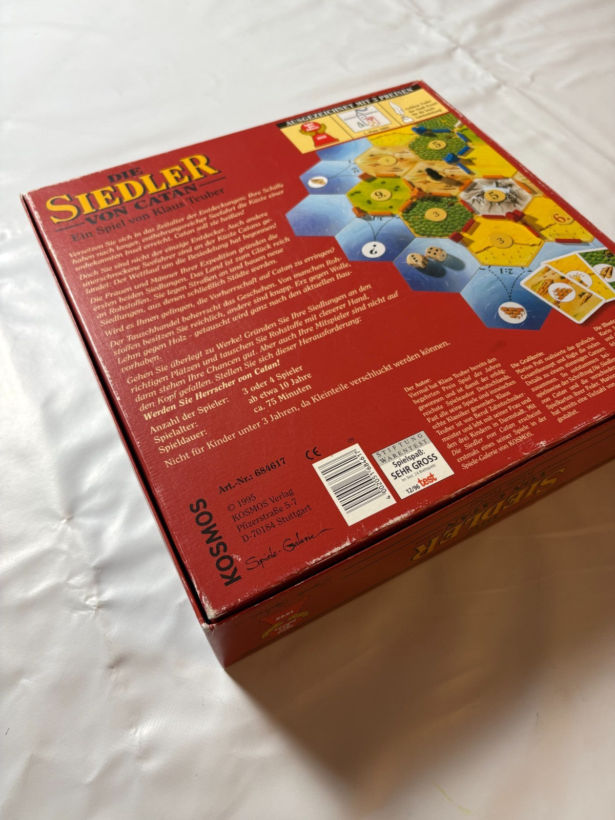Brettspiel Die Siedler von Catan - Kosmos 1995 - Holz - vollständig - Ansicht 13