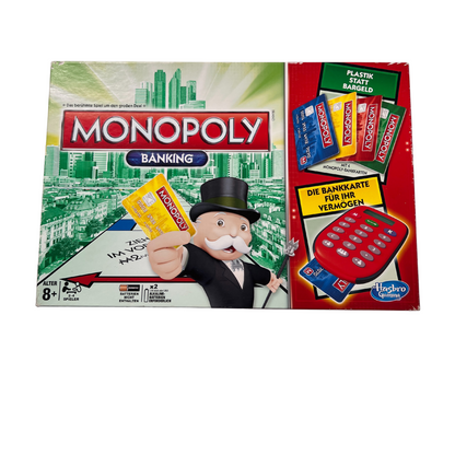 Monopoly Banking Rot  Hasbro  Vollständig - Ansicht 1
