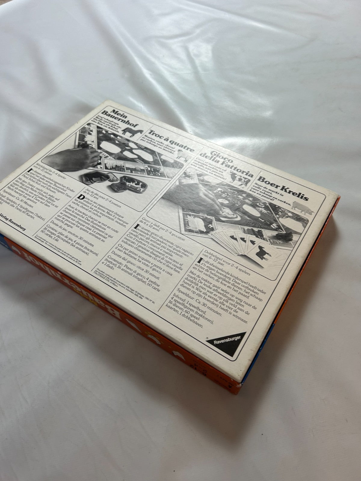 Mein Bauernhof Spiel Vintage Ravensburger 1984 Tiere  Vollständig - Ansicht 11