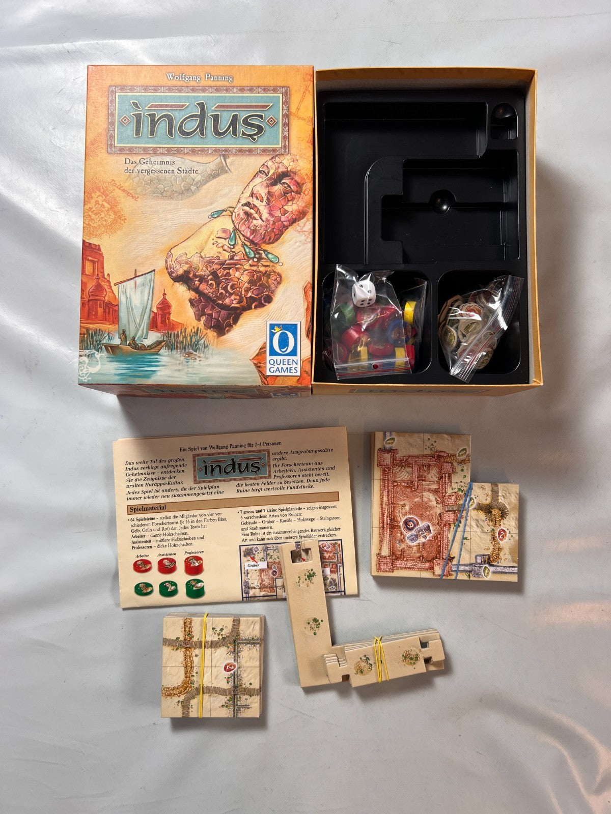 Indus Queen Games Brettspiel Familienspiel Spiel -  Vollständig - Ansicht 2