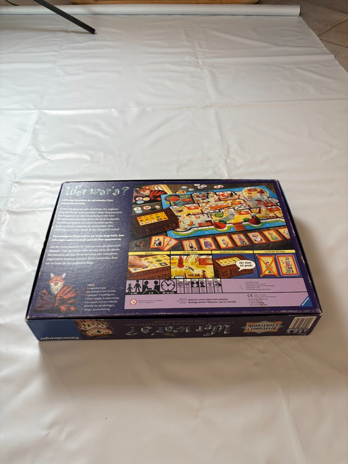 Wer war's? Ravensburger 2007 Brettspiel Gesellschaftsspiel Getestet- Vollständig - Ansicht 10