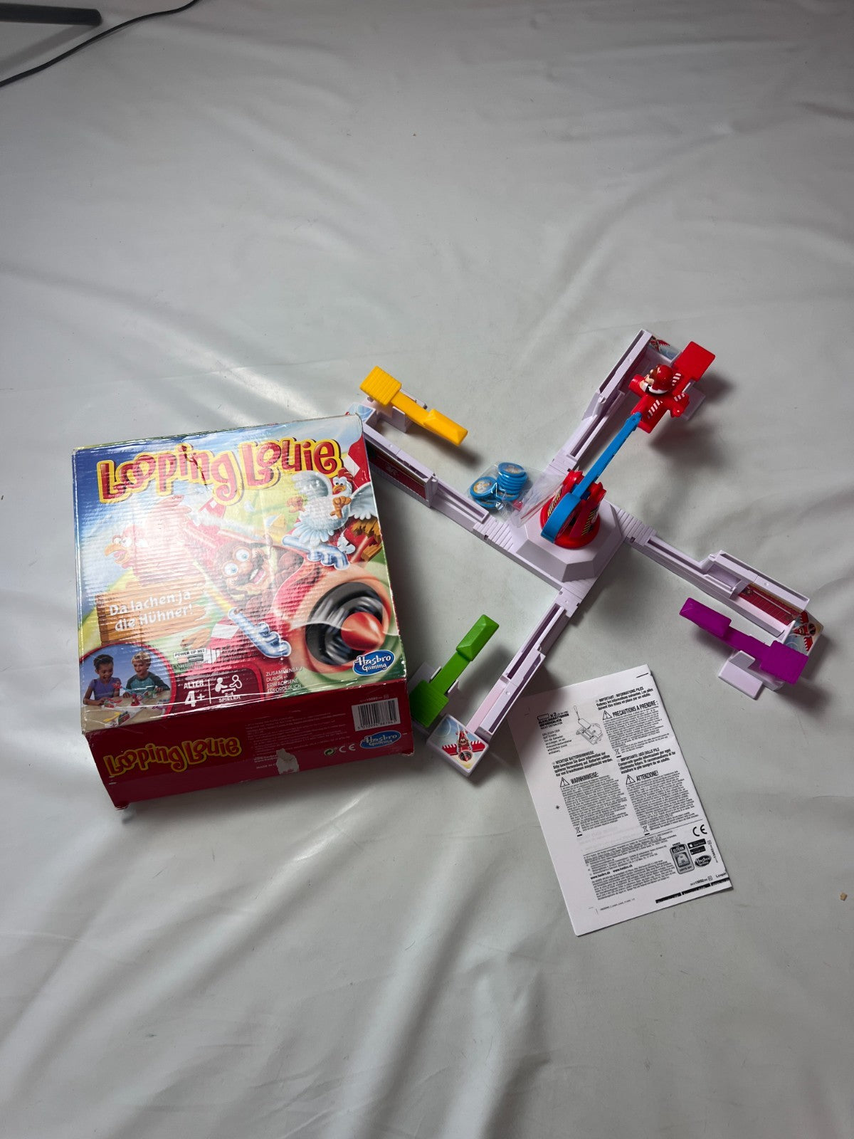 Brettspiel  Looping Louie  Hasbro  getestet vollständig - Ansicht 3