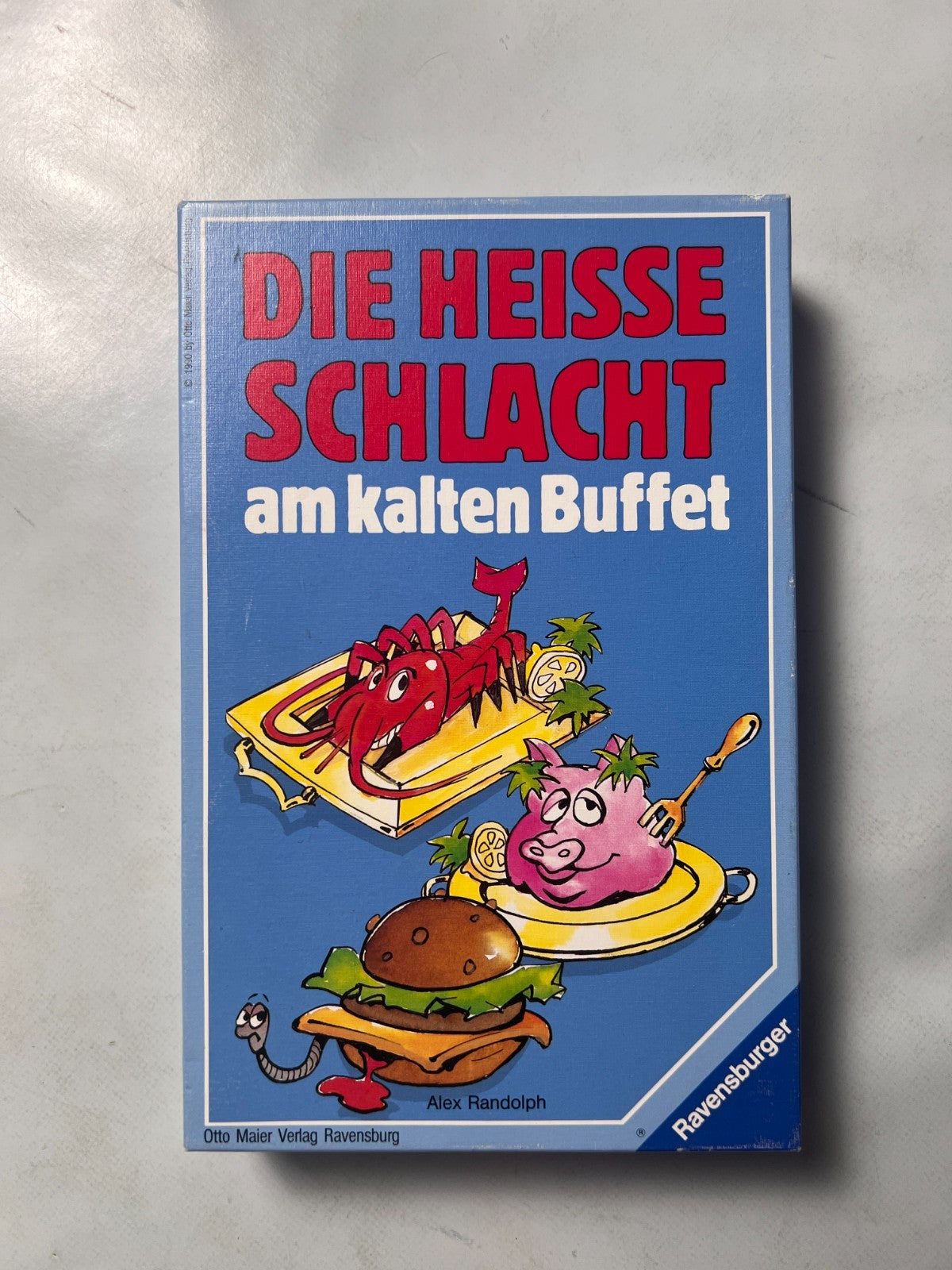 Die heisse Schlacht am kalten Buffet  Ravensburger 1990  Vollständig - Ansicht 4