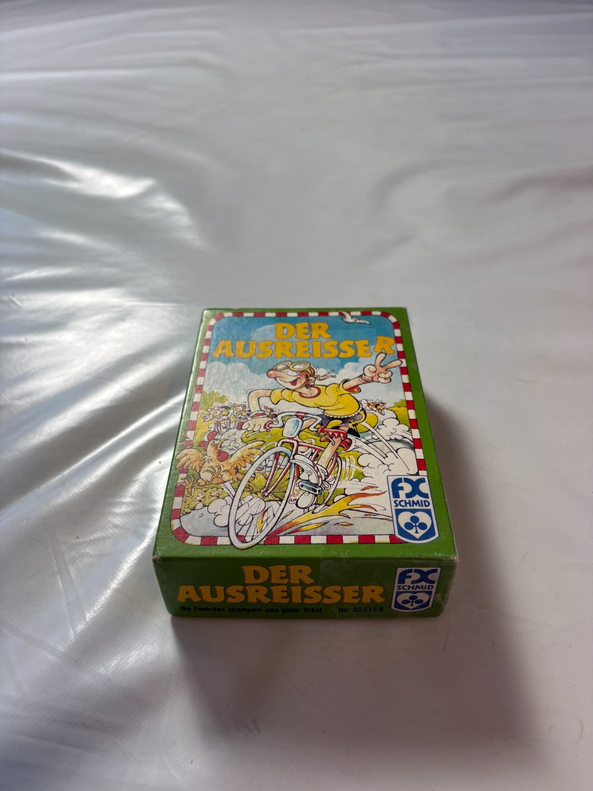 Der Ausreisser FX Schmid Spiel Vintage Kartenspiel Radrennen  Vollständig - Ansicht 3