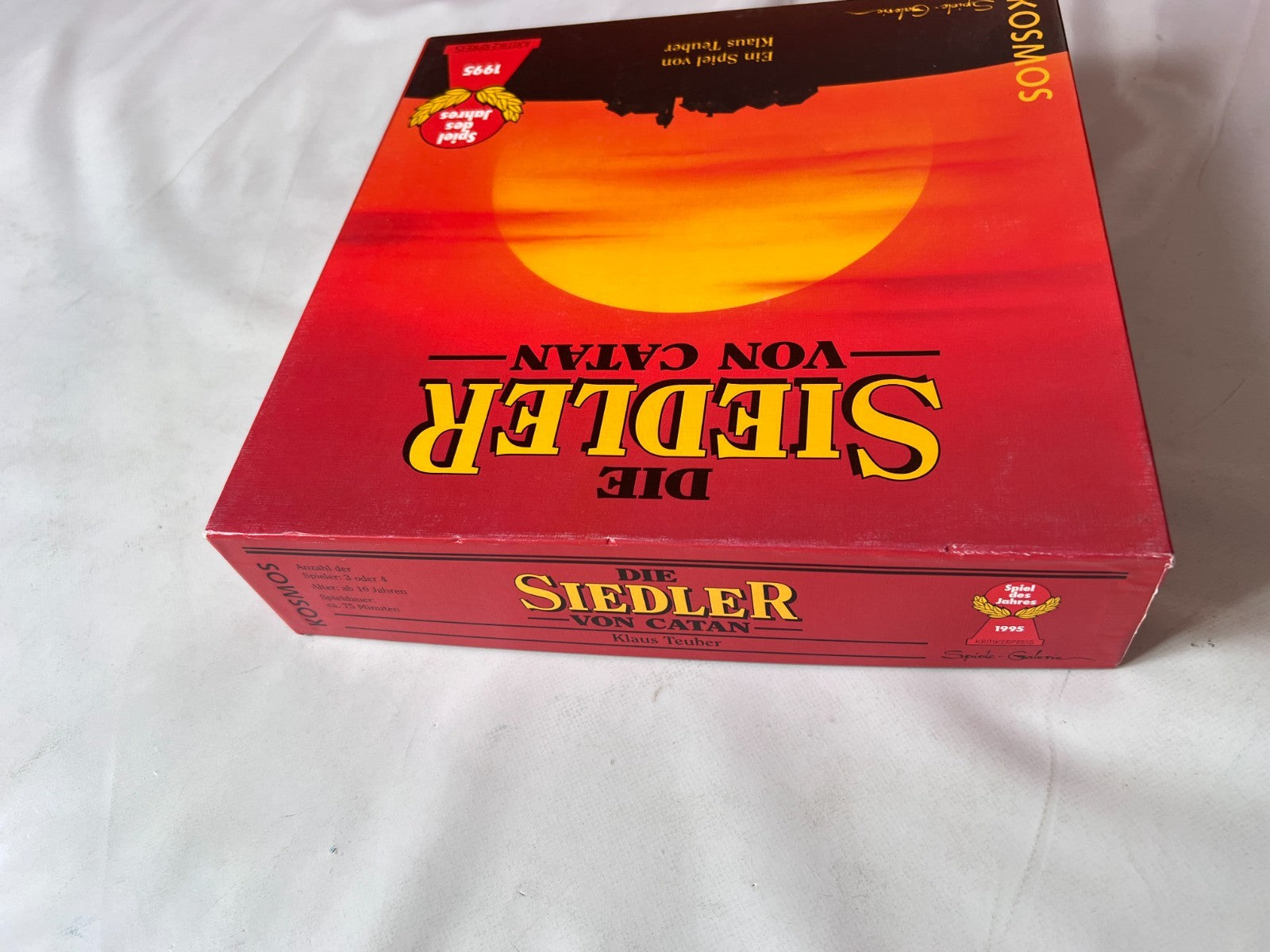 Brettspiel Die Siedler von Catan  Kosmos 1995  Holz  vollständig - Ansicht 6