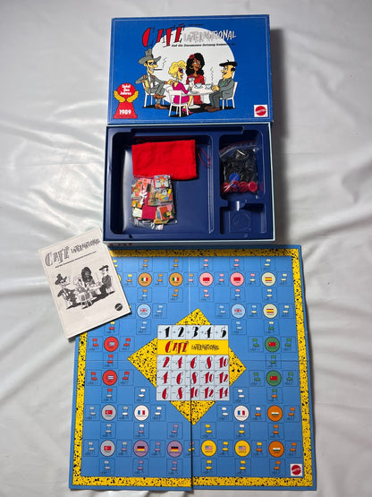 Café International - Brettspiel von Mattel - Vollständig - Ansicht 2
