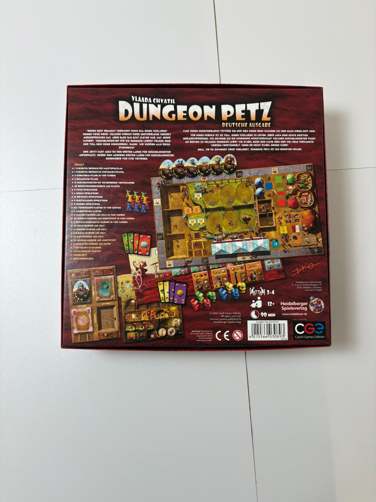 Dungeon Petz DEUTSCH Vlaada Chvátil deutsch 2013 Asmodee - Vollständig - Ansicht 8