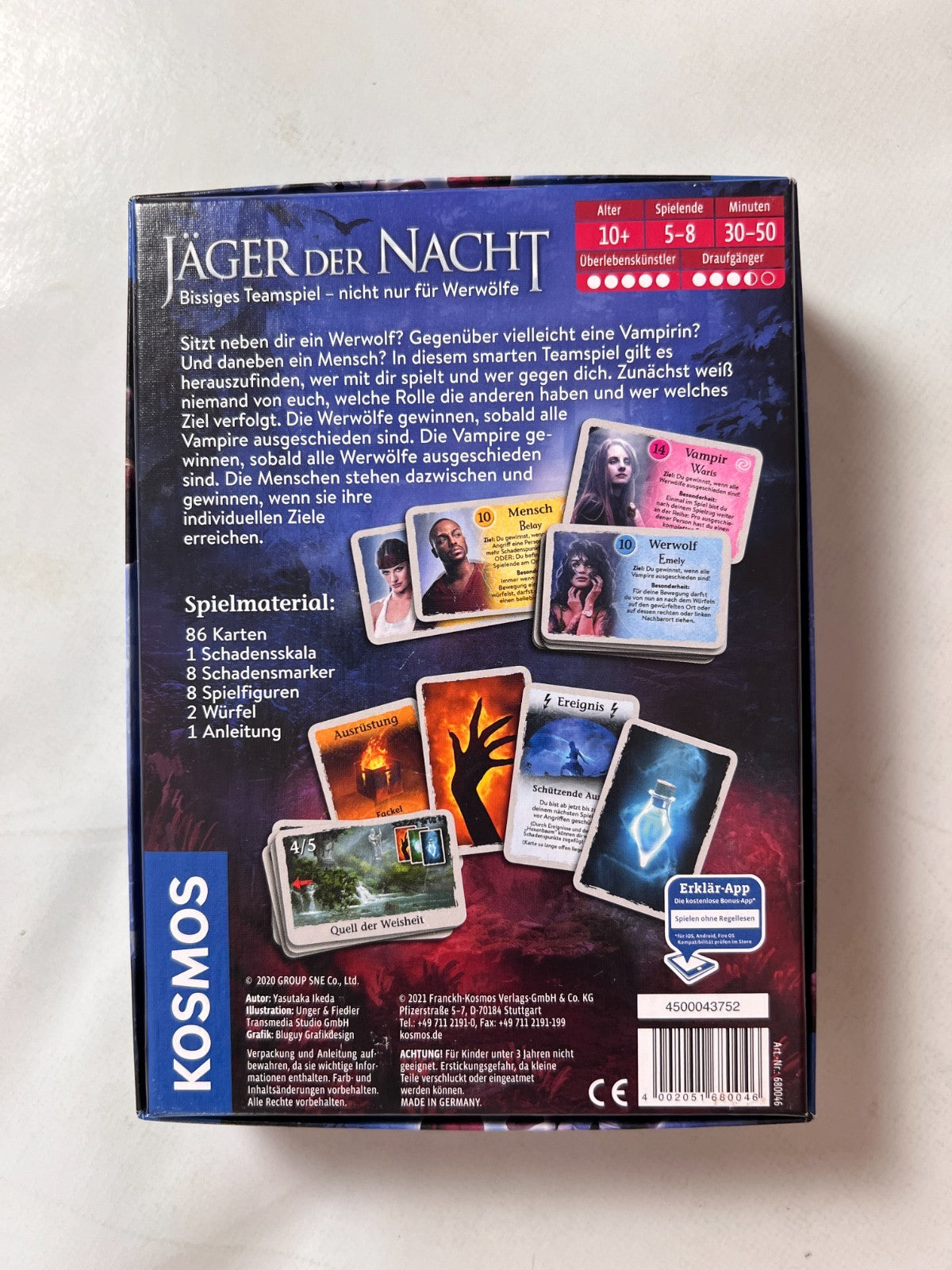 Detailfoto 9 – SKU A14289 – Kartenspiel gebraucht bei Brettspielimperium
