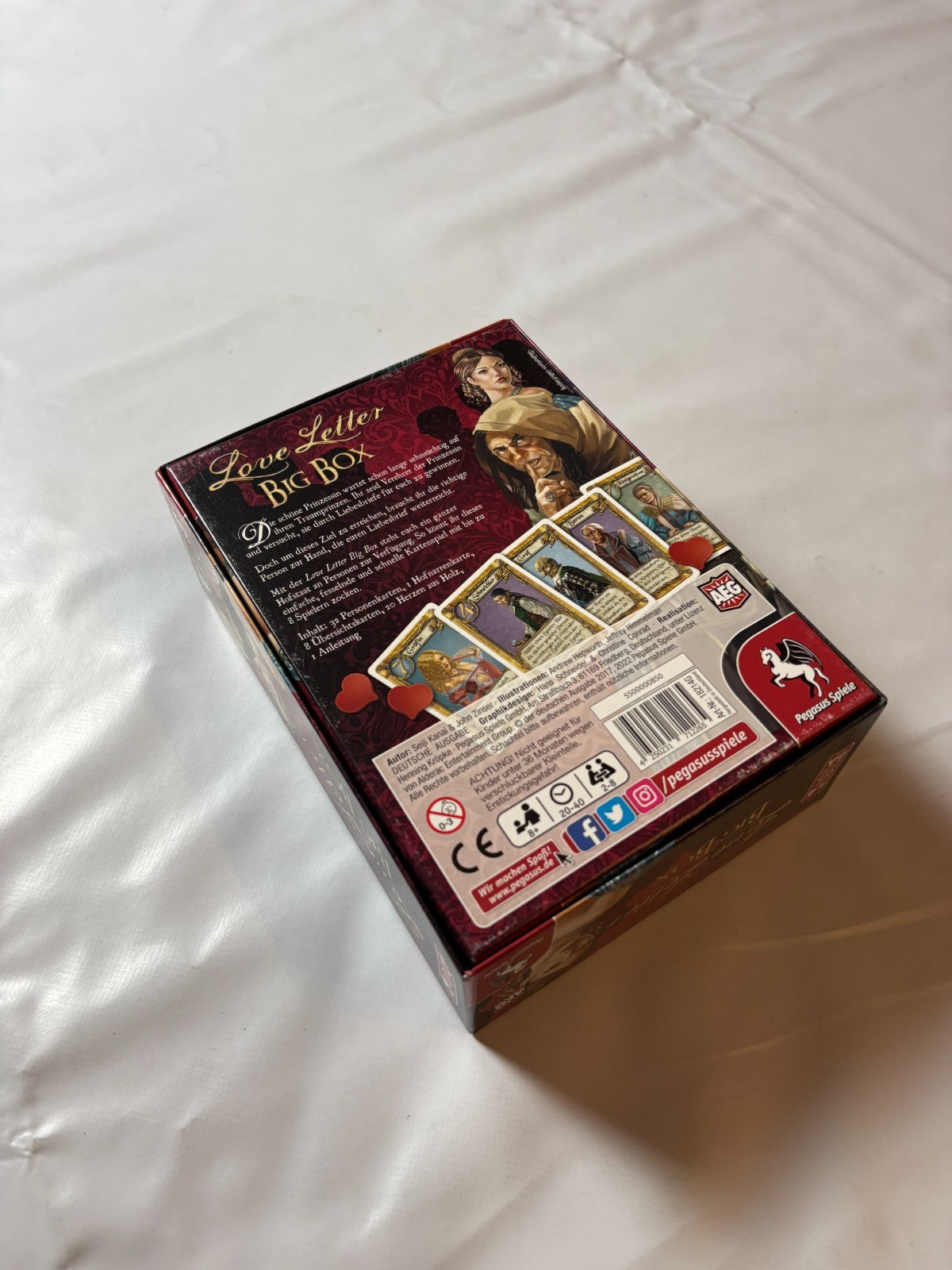 Love Letter Big Box  - deutsch - Pegasus Spiele - Vollständig - Ansicht 11