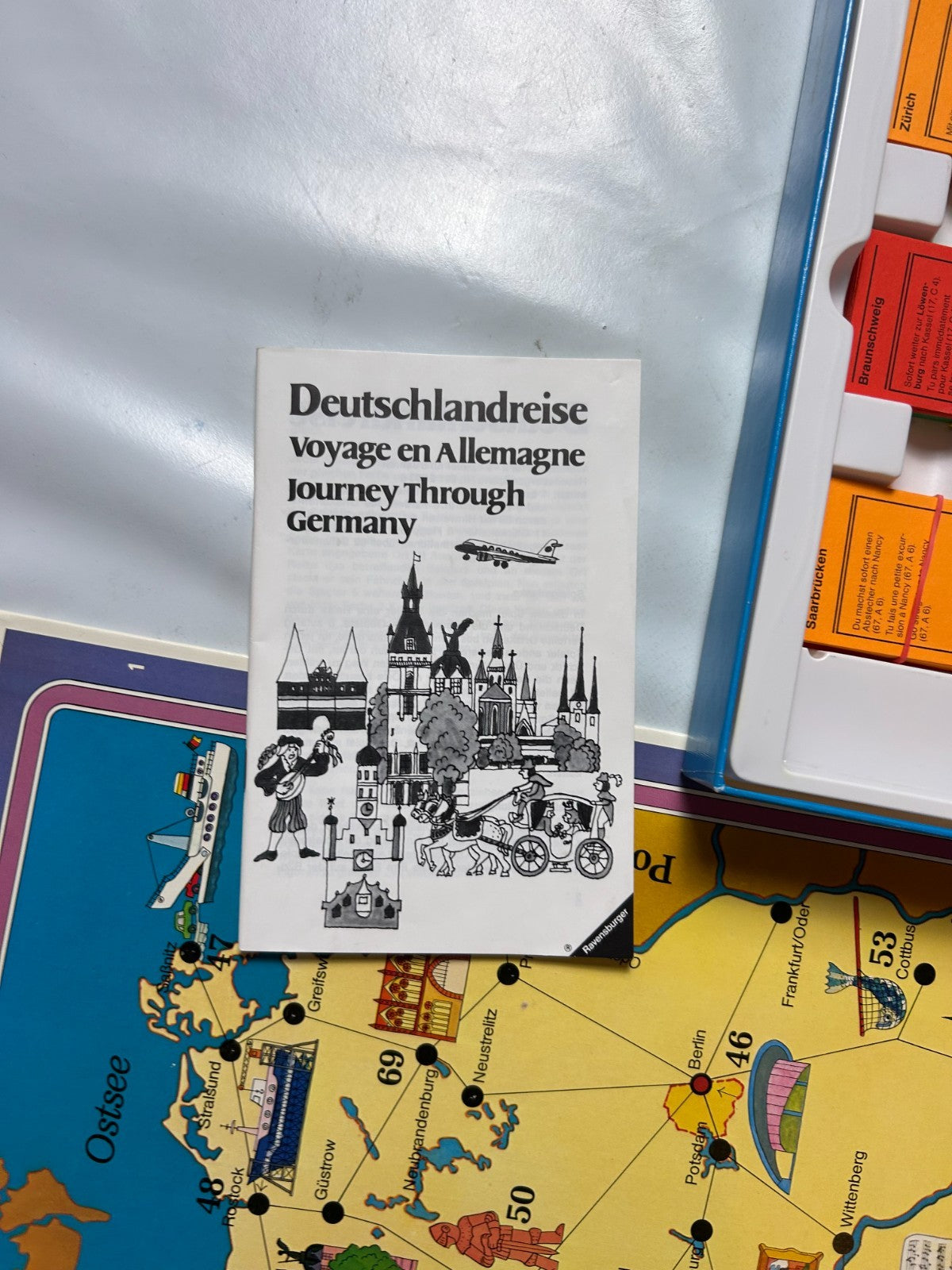 Deutschlandreise  Ravensburger 1977  Vollständig - Ansicht 9