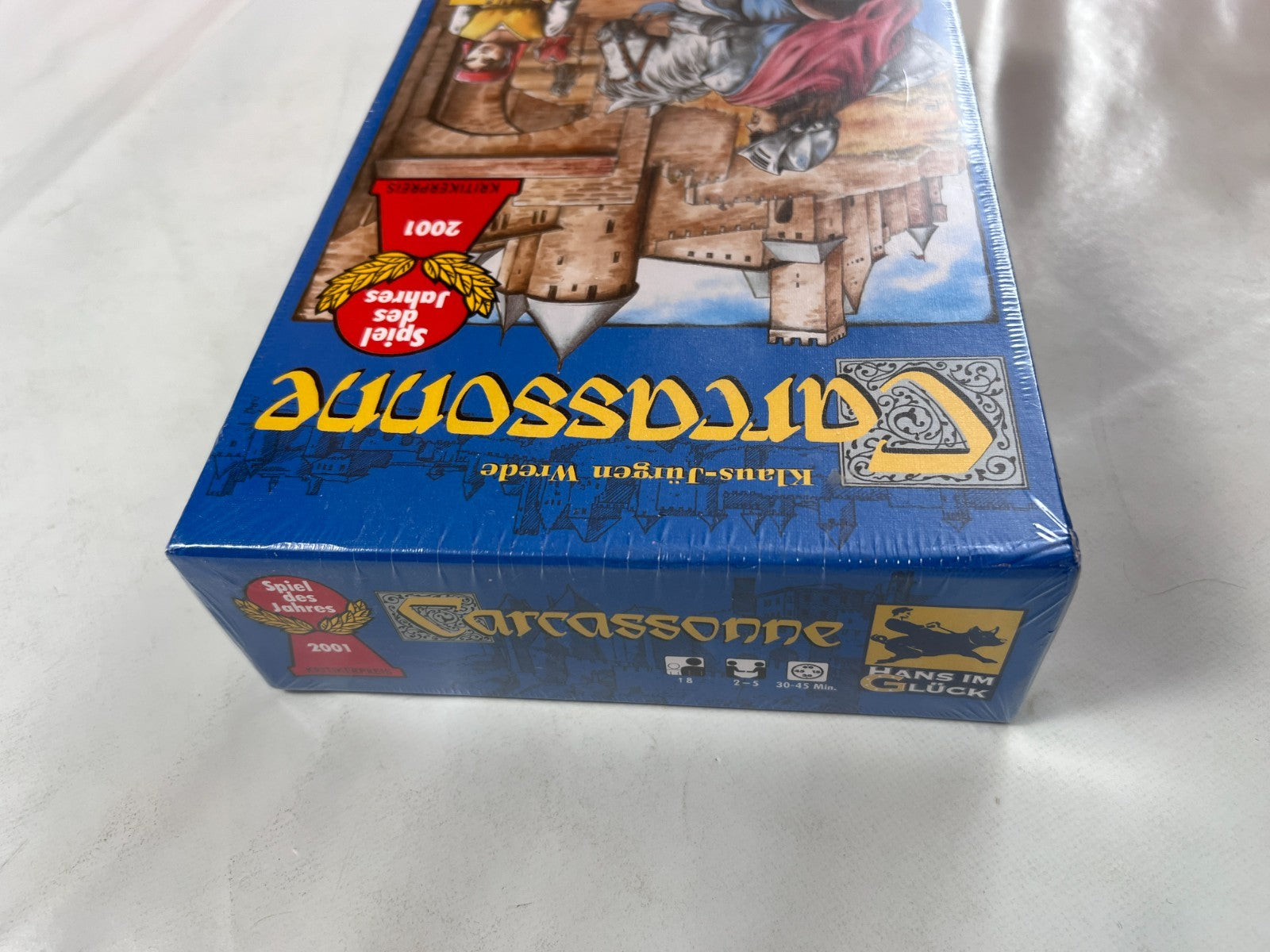 Carcassonne Hans im Glück2001 Altes Layout Legespiel  Neu in Folie - Ansicht 4