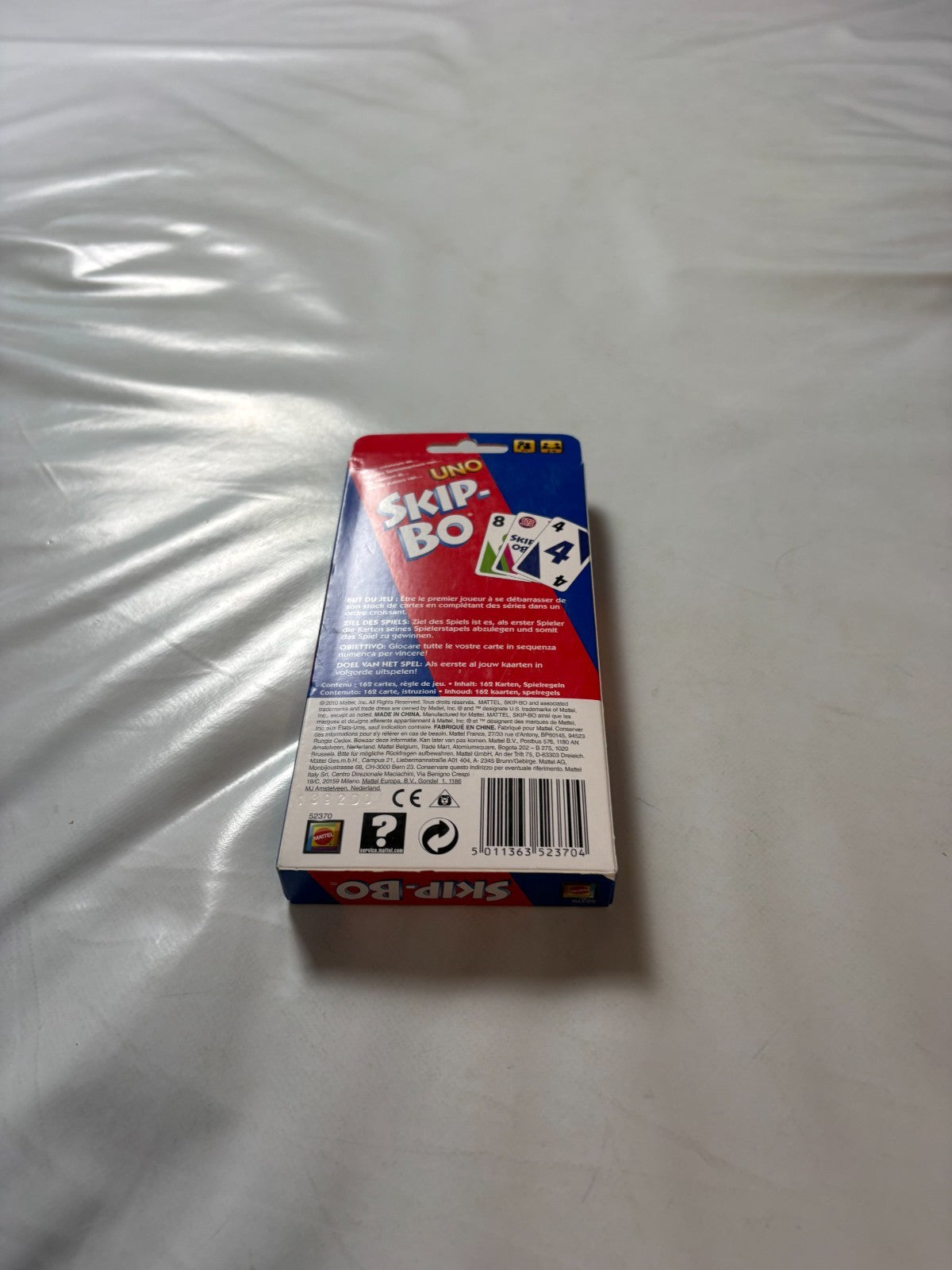 SkipBo  Mattel blau rote Ausgabe 2010   vollständig - Ansicht 7