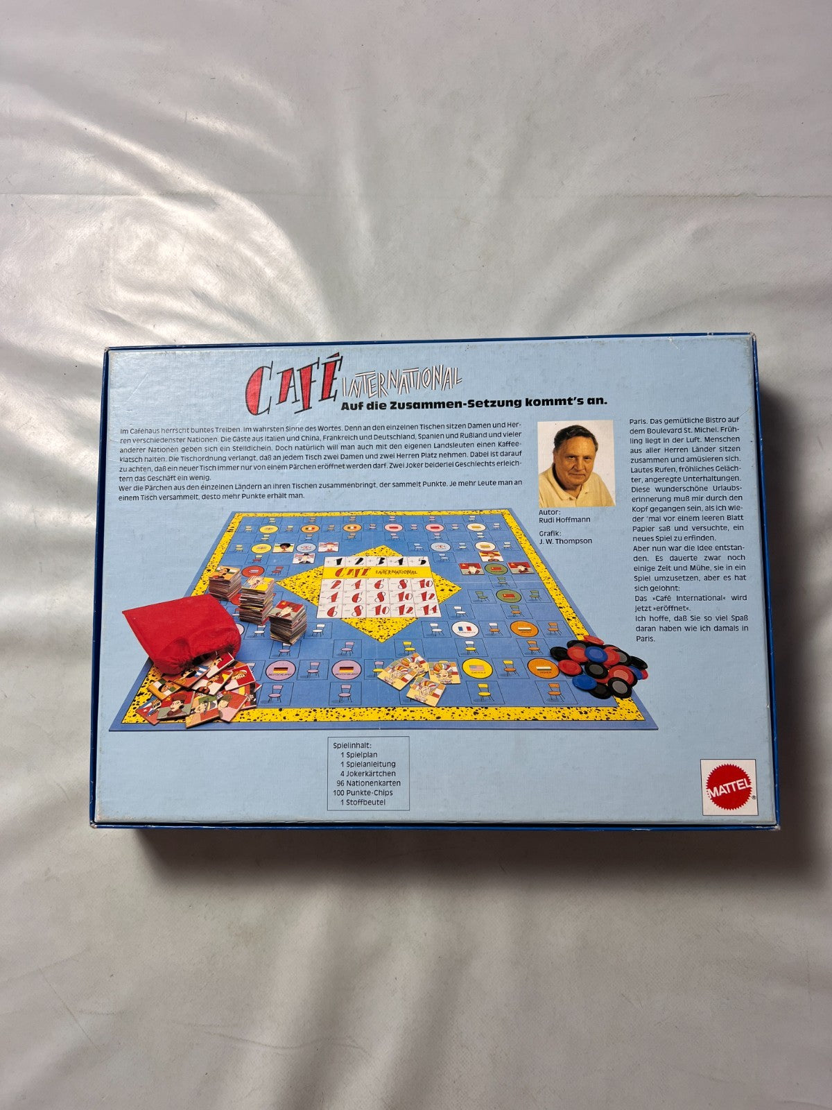 Café International - Brettspiel von Mattel - Vollständig - Ansicht 9