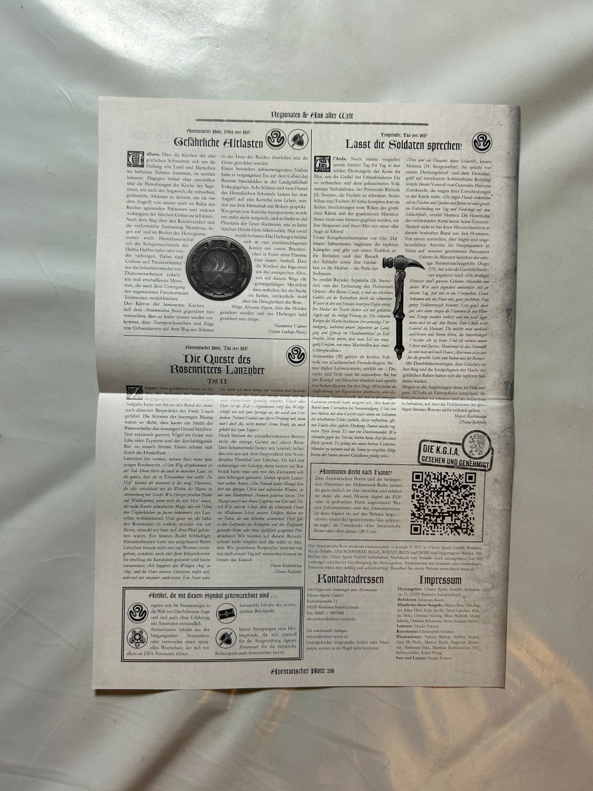 Detailfoto 6 – SKU A11823 – Rollenspiel-Buch gebraucht bei Brettspielimperium