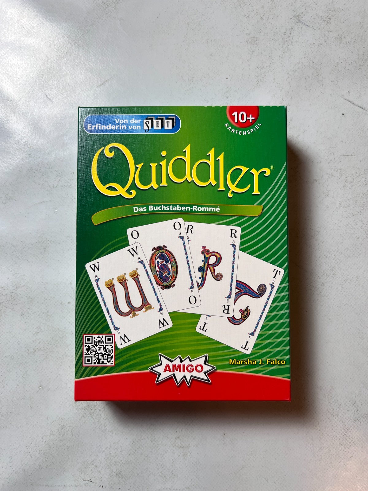 Quiddler Kartenspiel  Amigo 1998  Vollständig - Ansicht 5
