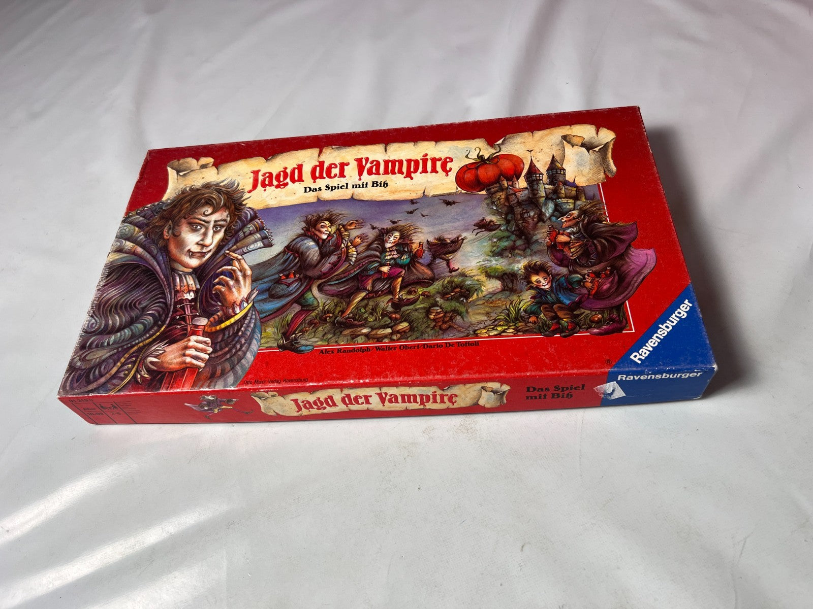 Jagd der Vampire Ravensburger 1991 Spiel Brettspiel  Vintage  Vollständig - Ansicht 8