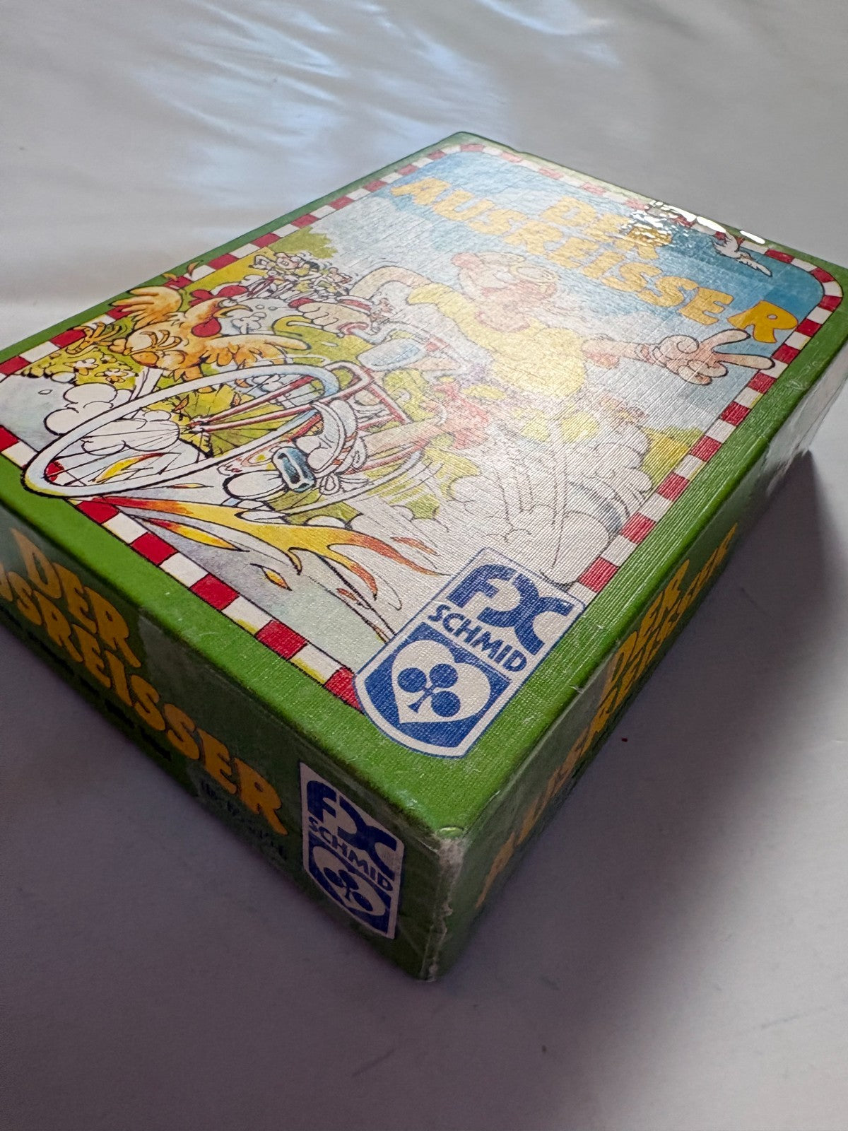 Der Ausreisser FX Schmid Spiel Vintage Kartenspiel Radrennen  Vollständig - Ansicht 4