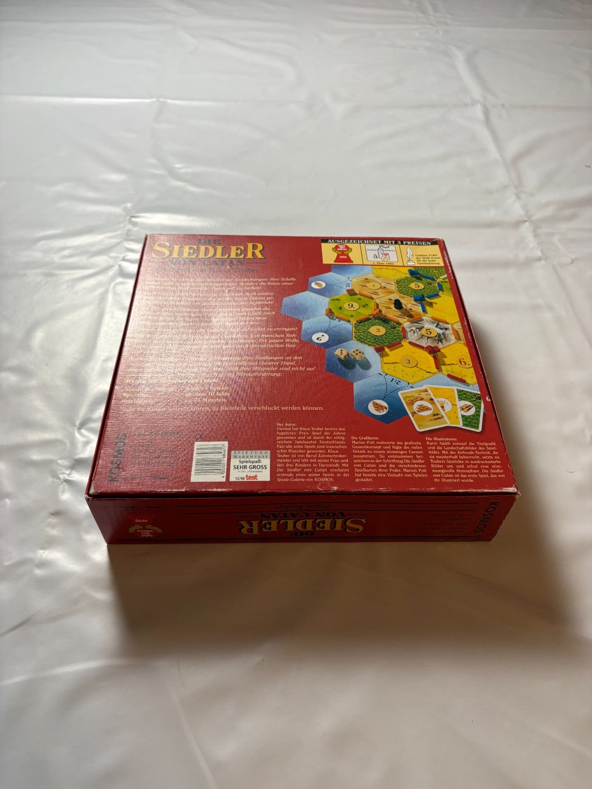 Brettspiel Die Siedler von Catan - Kosmos 1995 - Holz - vollständig - Ansicht 11