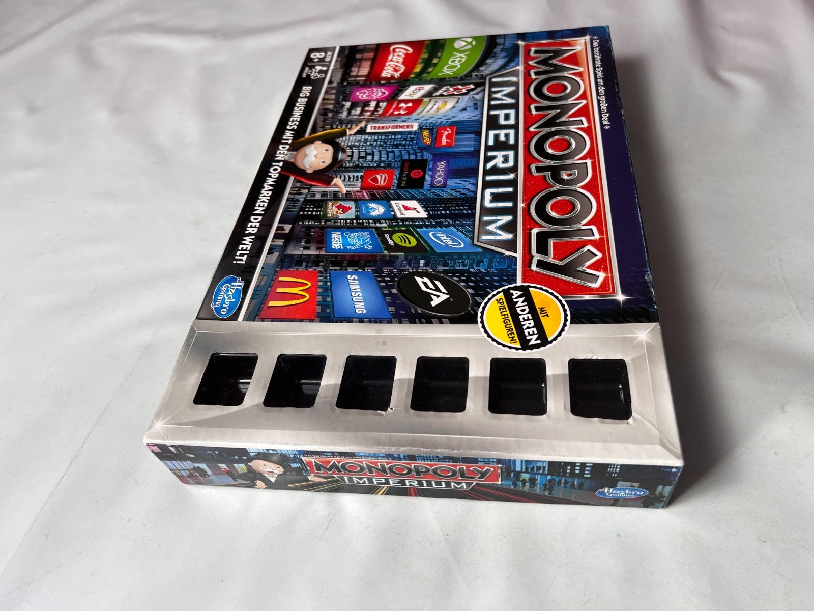 Spiel Monopoly Imperium silber Topmarken DER WELT Hasbro vollständig - Ansicht 7