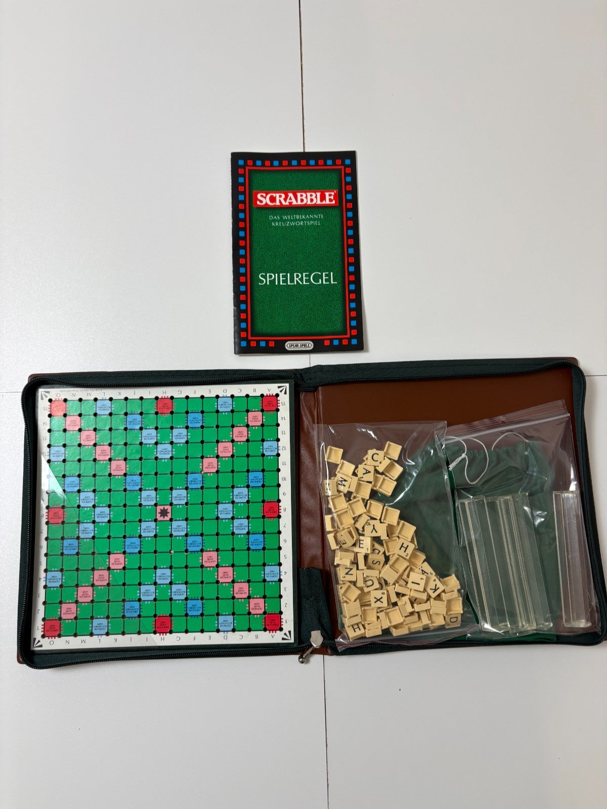 Scrabble Reise - Kunstleder Mappe Mattel - Vollständig - Ansicht 6