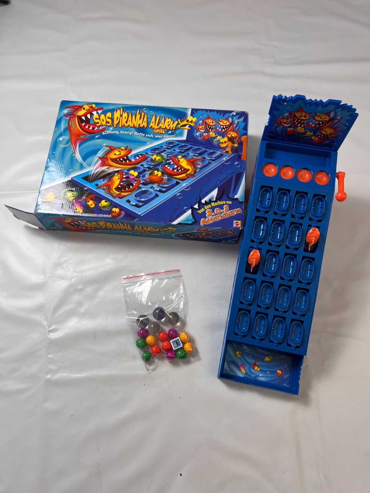 SOS Piranha Alarm - Mattel - Kinderspiel - ab 5 Jahre - Vollständig - Ansicht 2