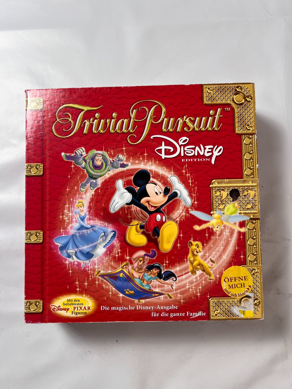 Trivial Pursuit Disney rote Edition Hasbro Spiel Gesellschaftsspie - vollständig - Ansicht 6