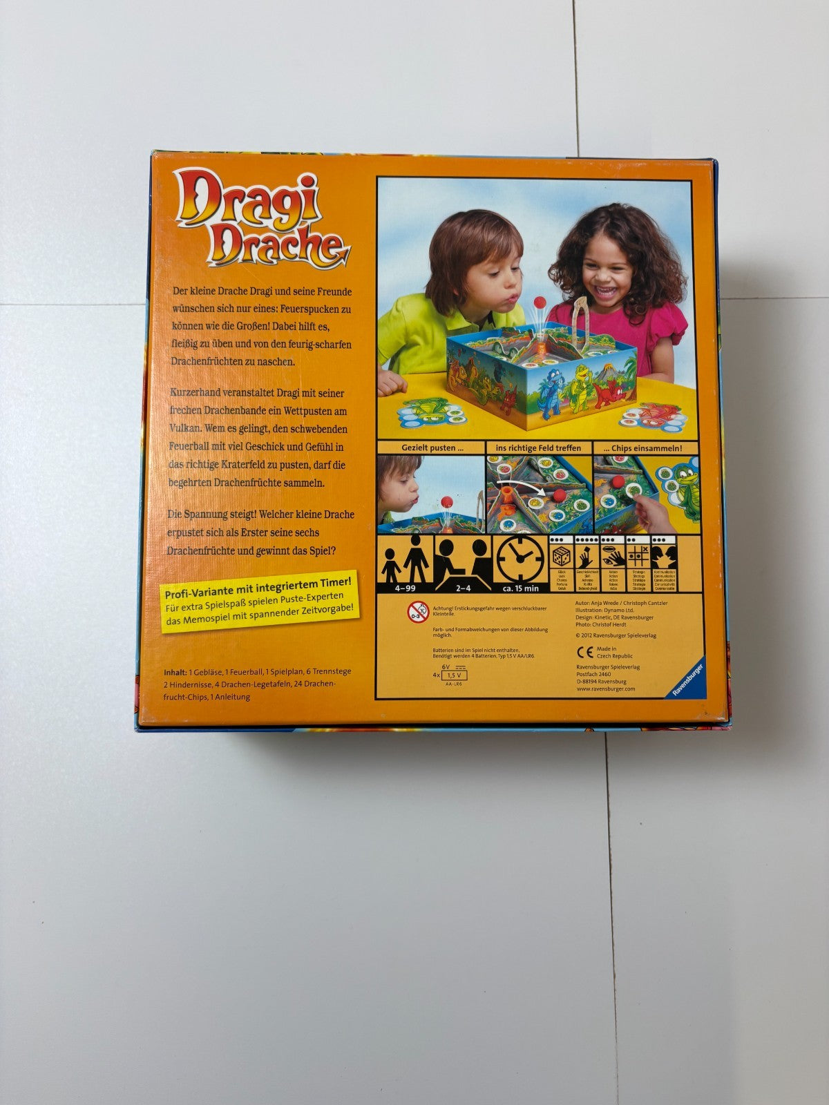Dragi Drache Ravensburger Spiel Gesellschaftsspiel 2012 - Vollständig - Ansicht 9