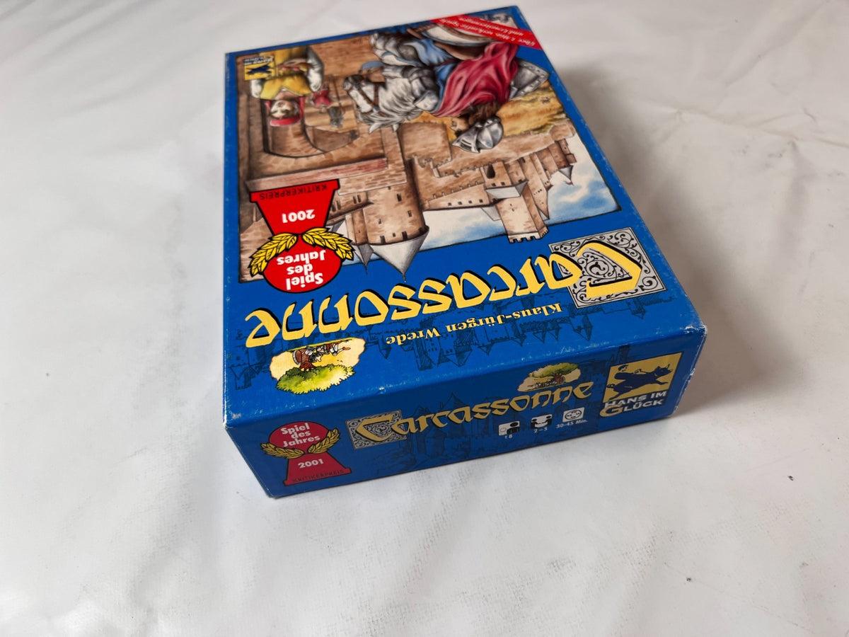 Carcassonne Hans im Glück2001 Altes Layout Legespiel Gesellschafts - Vollständig - Ansicht 6