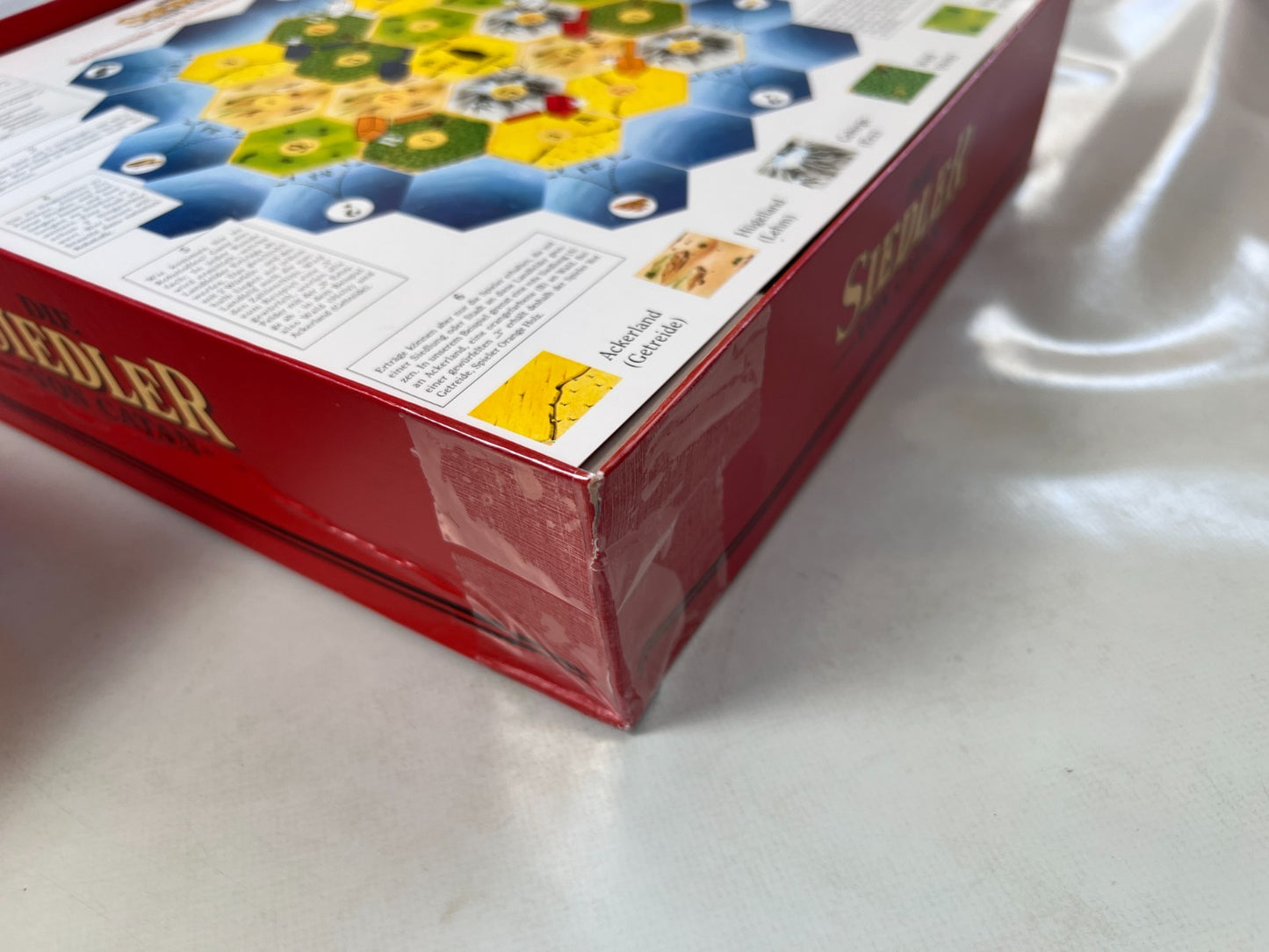 Brettspiel Die Siedler von Catan  Kosmos 1995  Holz  vollständig - Ansicht 4