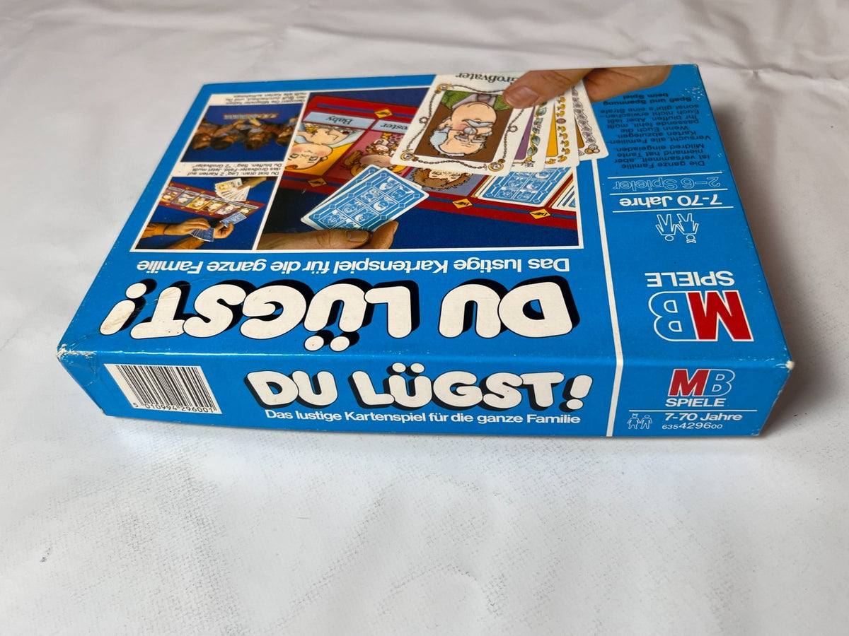 Du lügst! von MB Spiele Familienspiel Brettspiel Kartenspiel 1980 vollständig - Ansicht 6