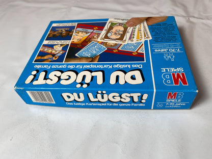 Du lügst! von MB Spiele Familienspiel Brettspiel Kartenspiel 1980 vollständig - Ansicht 6