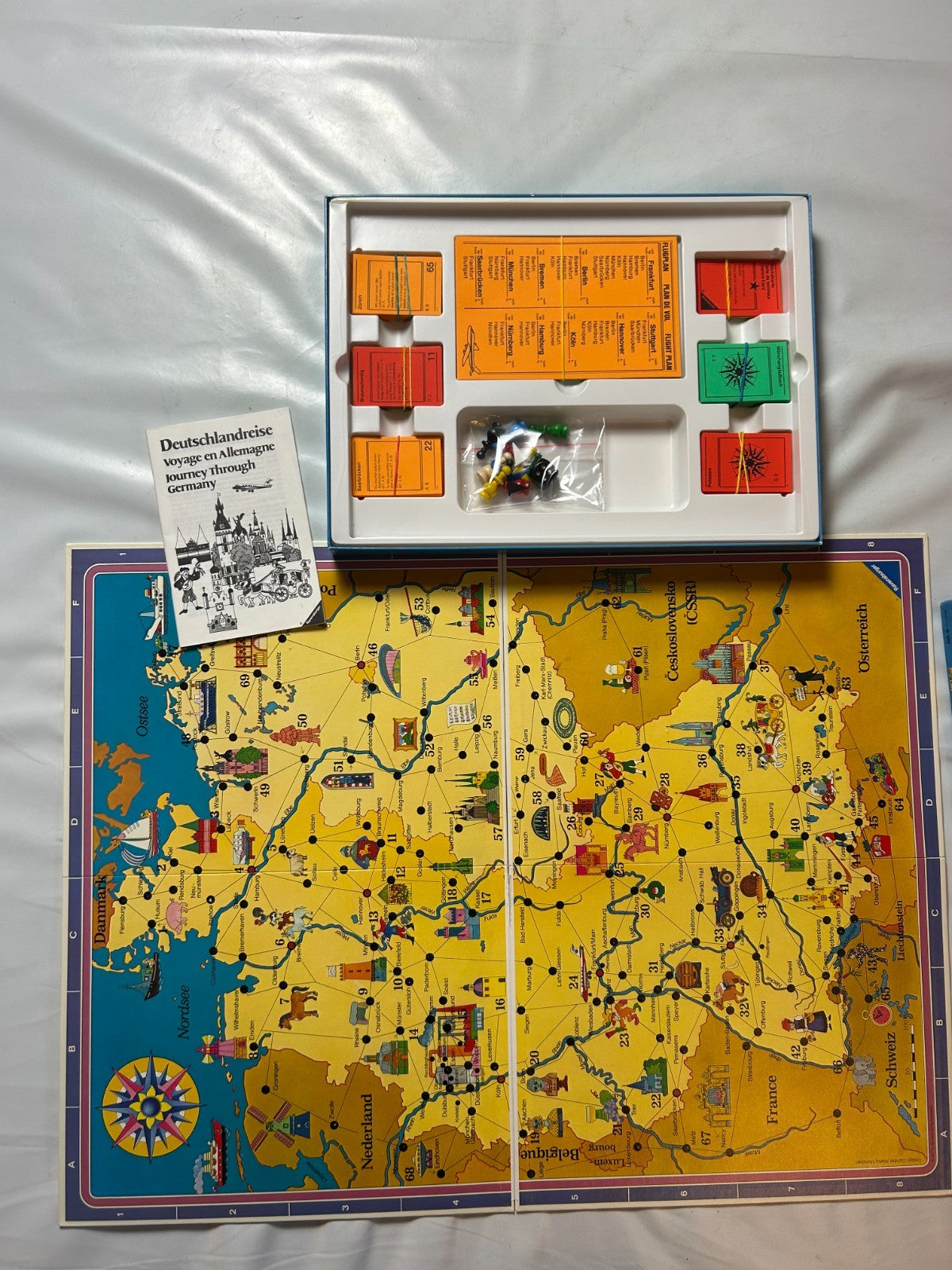 Deutschlandreise  Ravensburger 1977  Vollständig - Ansicht 6