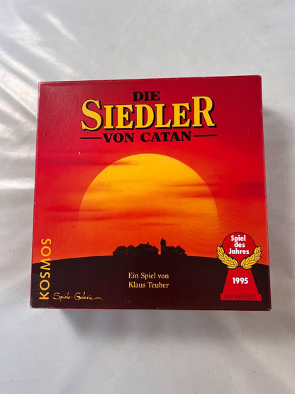 Brettspiel Die Siedler von Catan  Kosmos 1995  Holz  vollständig - Ansicht 5